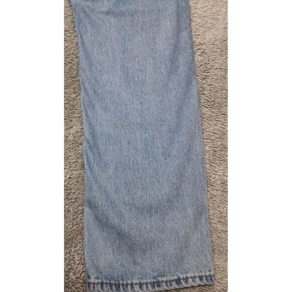 Levi's Strauss 505 Jeans Mens Sz 40x32 Straight Leg Denim Blue Regular Fit - Picture 16 of 16